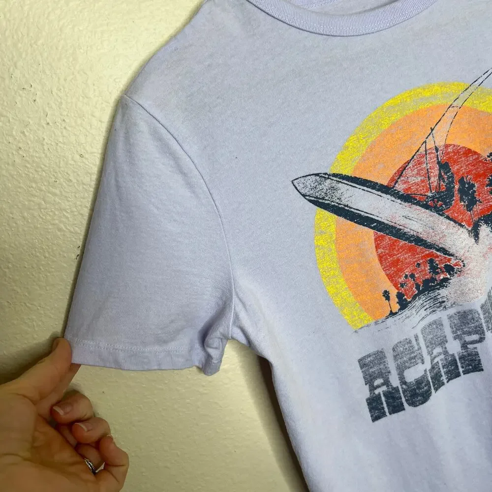 Gap Kids Boy Surfing Acapulco Tee Large